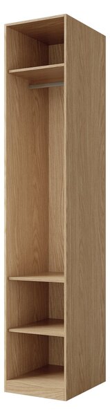 Mirjan24 Jednodverová šatníková skriňa Tortonis 45 1D, Farby: macadamia, Strana: pravá 5903211538438