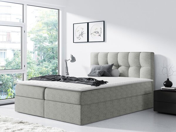 Mirjan24 Kontinentálna posteľ Apolon, Rozmer postele: 120x200, Dostupné poťahy: ekokoža Soft 011 (čierna) 5902928122992