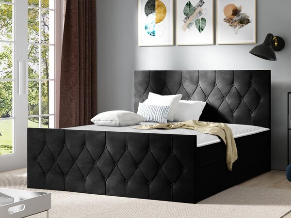 Mirjan24 Kontinentálna posteľ Colzone Lux, Rozmer postele: 200x200, Dostupné poťahy: Mikrofaza 0034 5903211129841