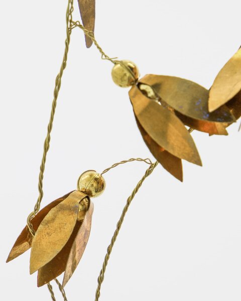 Girlanda Snowdrops Antique Brass 150 cm