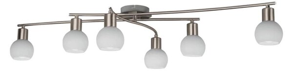 Eglo 55449 - LED bodové svietidlo 6xE14/4W/230V matný chróm