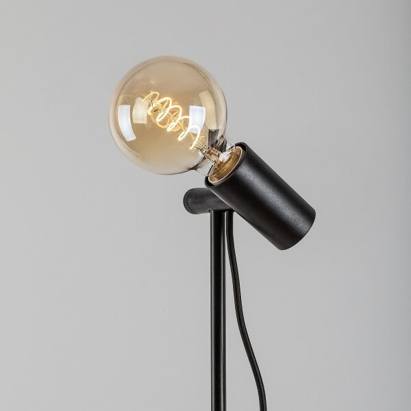 Rabalux 74085 - Stojacia lampa ALENITH 1xE27/60W/230V čierna