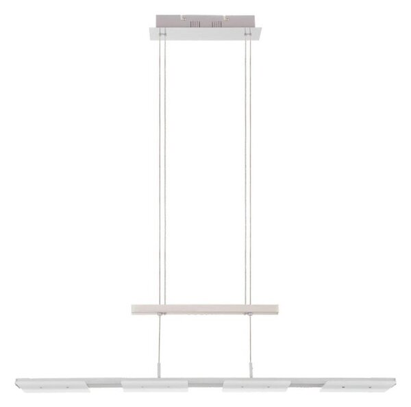 Eglo 55096 - LED Stmievateľný luster na lankách 4xLED/4,5W/230V matný chróm