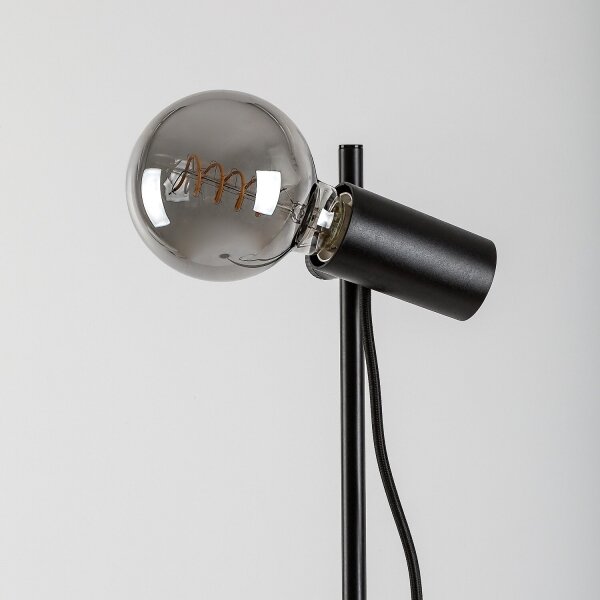 Rabalux 74085 - Stojacia lampa ALENITH 1xE27/60W/230V čierna