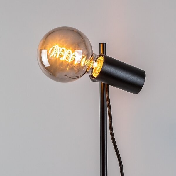 Rabalux 74085 - Stojacia lampa ALENITH 1xE27/60W/230V čierna