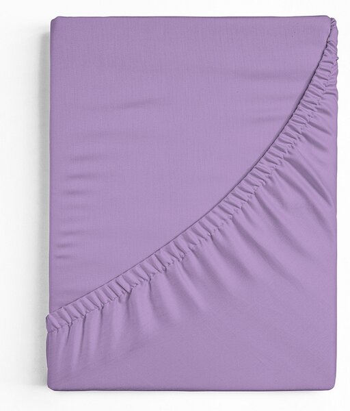 Prestieradlo Světle fialové JERSEY PREMIUM Jersey PREMIUM 90-100 x 200-220/30