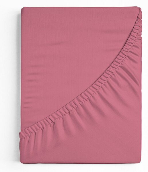Prestieradlo Tmavě růžové JERSEY PREMIUM Jersey PREMIUM 90-100 x 200-220/30