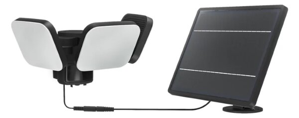 Solárne nástenné svietidlo so senzorom LED 5000K čierna IP65 PHILIPS UltraEfficient Zyren 8721103105455