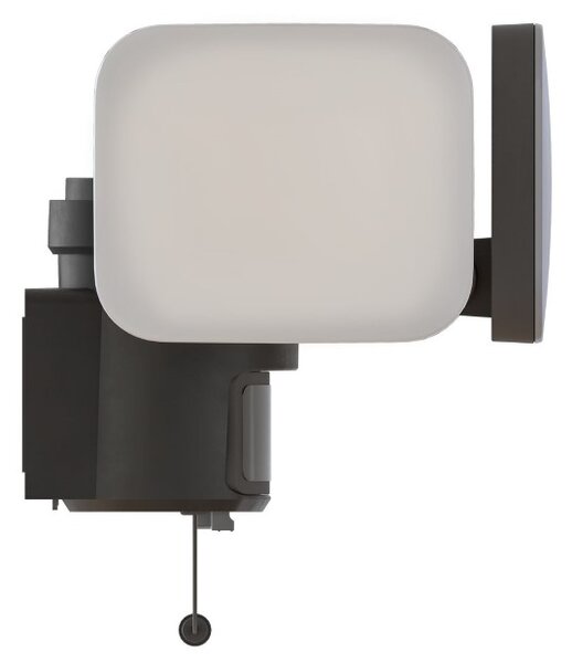 Solárne nástenné svietidlo so senzorom LED 3000K čierna IP65 PHILIPS UltraEfficient Zyren 8721103105431