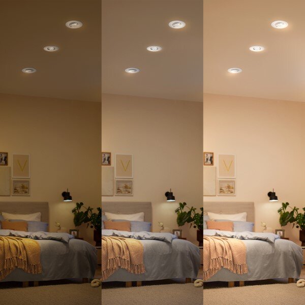 Zapustené svietidlo LED 4000K biela IP20 PHILIPS Cilantro Step 8721103038036 balenie 3 ks