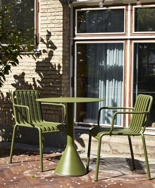 Vonkajší stôl Palissade Cone Olive Ø 70 cm