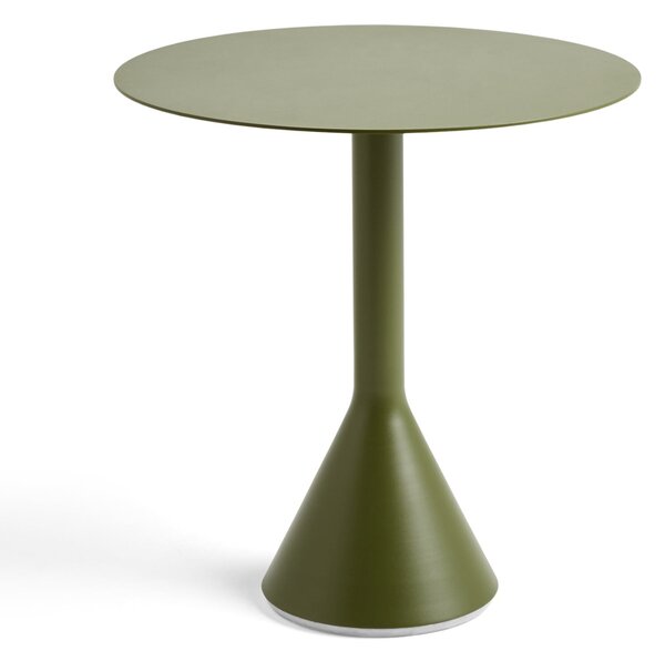 Vonkajší stôl Palissade Cone Olive Ø 70 cm