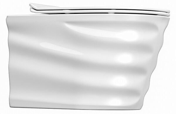 Hydrosan Závesná WC misa so SoftClose sedadlom SKAL WH RIM 03, biela