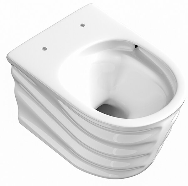 Hydrosan Závesná WC misa so SoftClose sedadlom SKAL WH RIM 03, biela