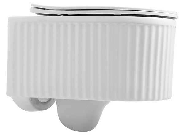 Hydrosan Závesná WC misa so SoftClose sedadlom LUMA WH RIM 03, biela