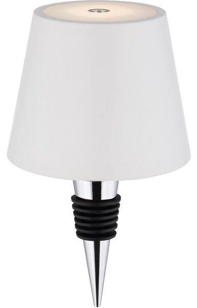 Globo 58488W - LED vonkajšia stmievateľná dotyková nabíjateľná stolová lampa 3v1 VANNIE 3W/5V IP54 biela