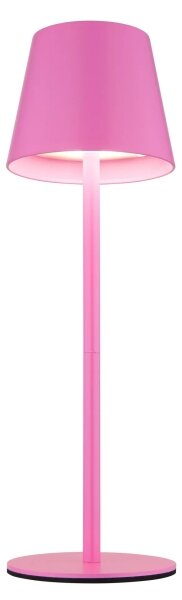 Globo 58488P-LED stmievateľná dotyková nabíjateľná vonkajšia stolná lampa VANNIE 3W/5V IP54 1800mAh ružová