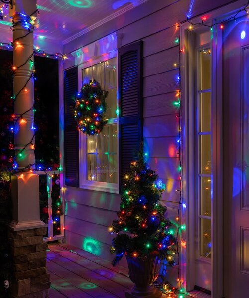 Vianočné svetielka vonkajšie FLASH multicolor 100 LED