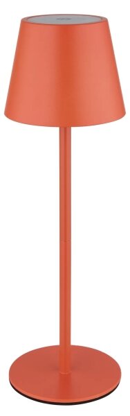 Globo 58488R-LED stmievateľná dotyková nabíjateľná vonkajšia stolová lampa VANNIE 3W/5V IP54 1800mAh červená