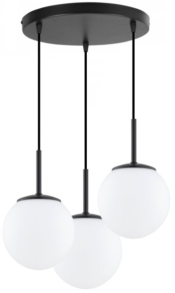 Brilagi - Luster na lanku MILO 3xE27/60W/230V čierny