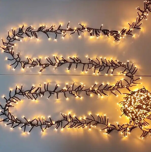 Vianočné svetielka vnútorné teplá biela 200 LED