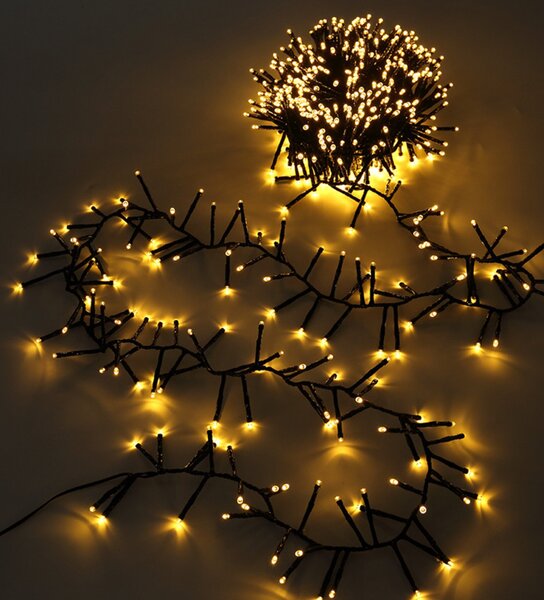 Vianočné svetielka vnútorné teplá biela 200 LED