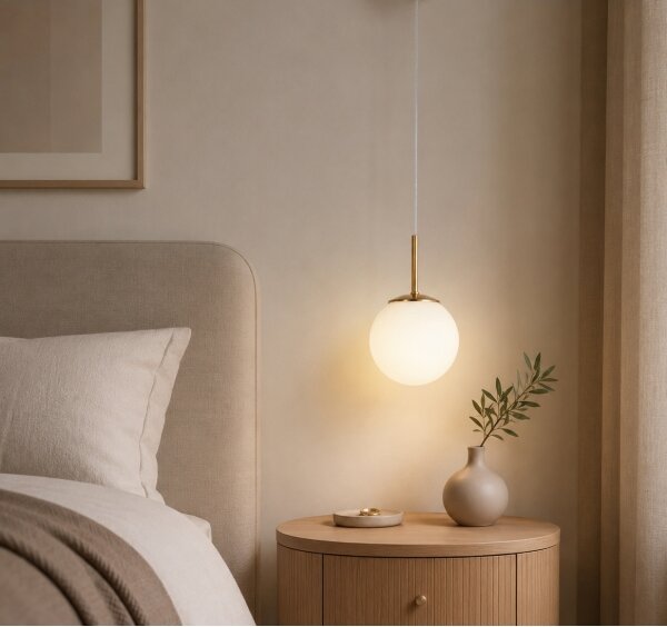 Brilagi - Závesný luster na lanku MILO 1xE27/60W/230V zlatý