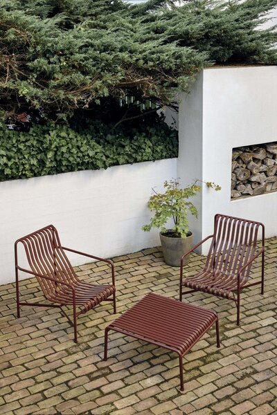 Vonkajší stolík Palissade Olive Low 86 × 81,5 cm
