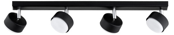 Brilagi - LED bodové svietidlo MONO 4xGX53/30W/230V čierna