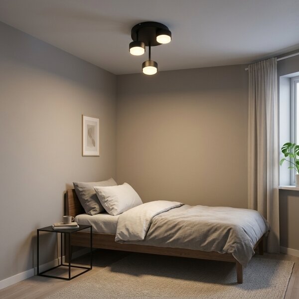 Brilagi - LED prisadený luster MONO 3xGX53/30W/230V čierny