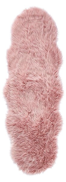 UMELÁ KOŽUŠINA, 60/180 cm, ružová Ambia Home - Koberce, Online Only