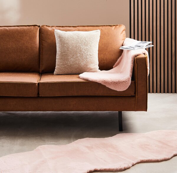UMELÁ KOŽUŠINA, 60/180 cm, ružová Ambia Home - Koberce, Online Only