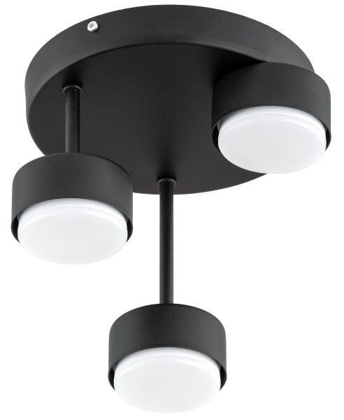 Brilagi - LED prisadený luster MONO 3xGX53/30W/230V čierny