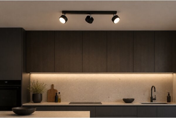 Brilagi - LED bodové svietidlo MONO 3xGX53/30W/230V čierna