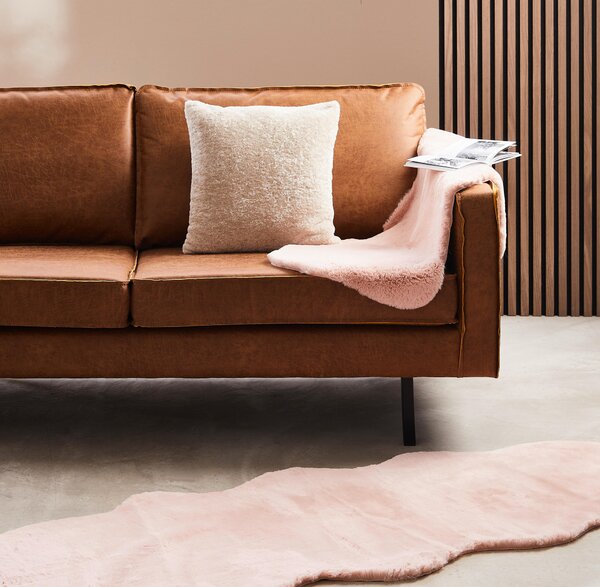 UMELÁ KOŽUŠINA, 60/180 cm, ružová Ambia Home - Koberce, Online Only