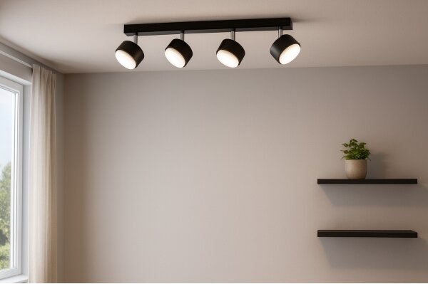 Brilagi - LED bodové svietidlo MONO 4xGX53/30W/230V čierna