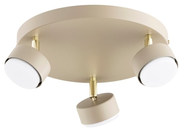 Brilagi - LED Bodové svietidlo MONO 3xGX53/30W/230V béžová/zlatá