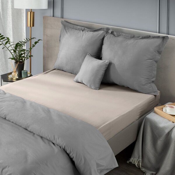 MAKOSATÉNOVÉ PRESTIERADLO NOVA 210X220 CM BÉŽOVÉ