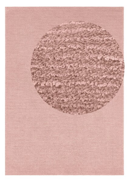 Ružový koberec Mint Rugs Supersoft, 120 x 170 cm