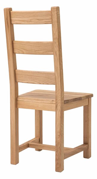 Dubová stolička Ladder Back - olej + vosk