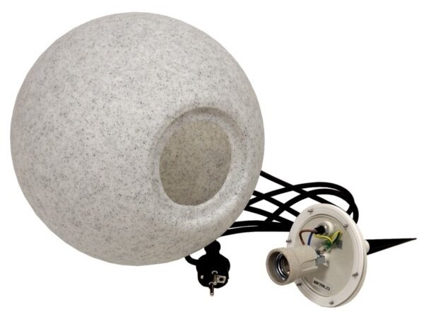 Vonkajšia lampa 1xE27/60W/230V IP44, priemer 30 cm