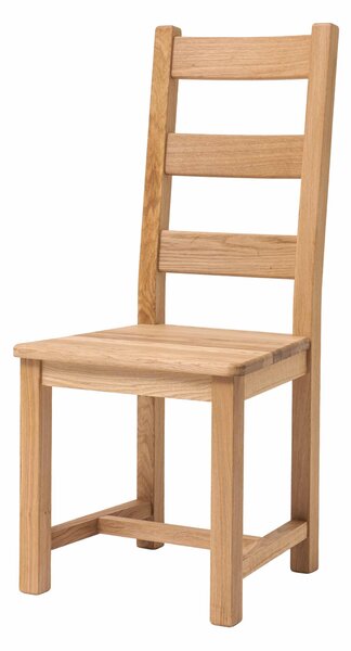 Dubová stolička Ladder Back - olej + vosk