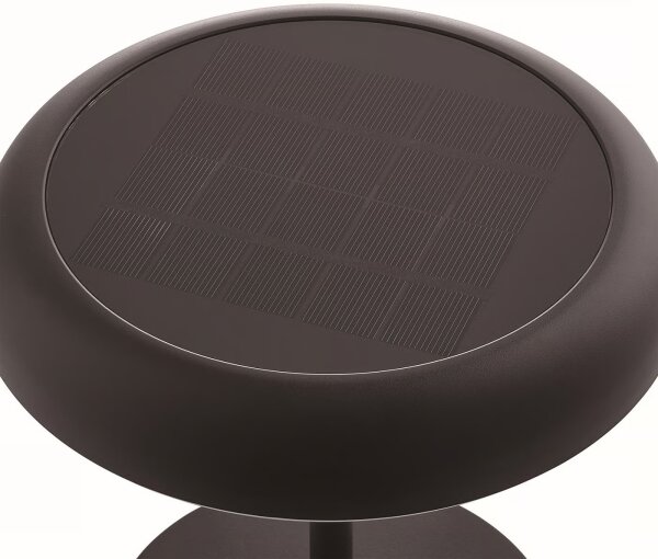 Nordlux - LED Solárna lampa ELMER LED/2W/3,7V IP44 čierna