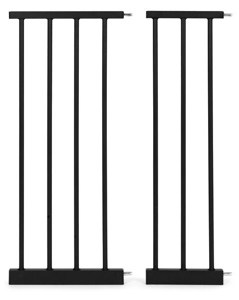 ECOTOYS Bezpečnostná zábrana 74-132 cm na schody a dvere - čierna ECOTOYS
