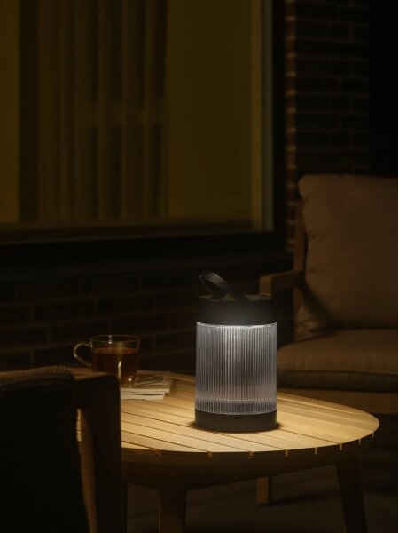 Nordlux - LED Solárna lampa COUPAR LED/3,2W/3,7V čierna