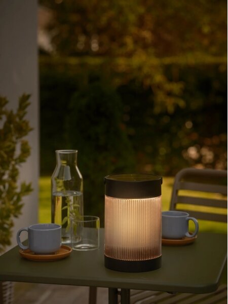 Nordlux - LED Solárna lampa COUPAR LED/3,2W/3,7V čierna