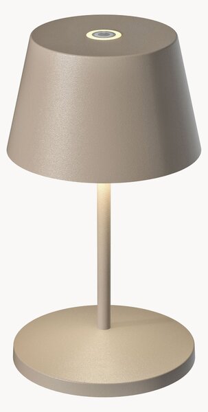 Prenosná exteriérová stolová LED lampa Seoul, stmievateľná