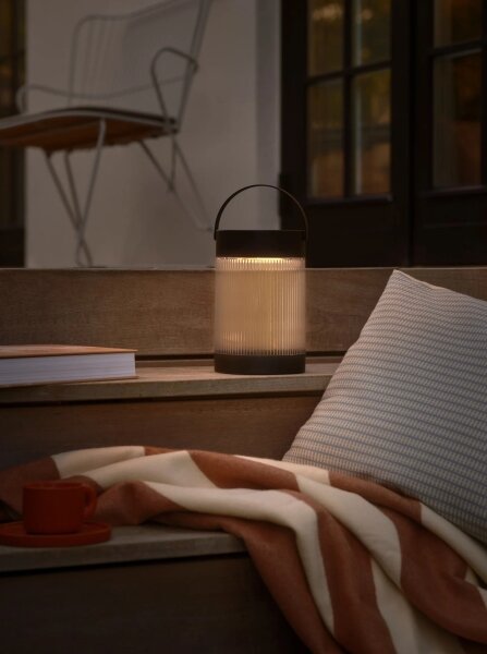 Nordlux - LED Solárna lampa COUPAR LED/3,2W/3,7V čierna