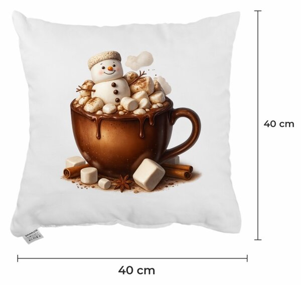 Vianočný vankúš Choco 40x40 cm EMI
