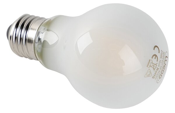 Sada 5 stmievateľných LED žiaroviek E27 s mliečnym sklom 4W 320lm 2700K